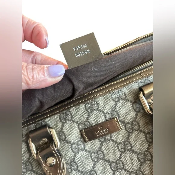 Gucci Coated Canvas Speedy with Metallic Bronze Accents - Picture 12 of 12